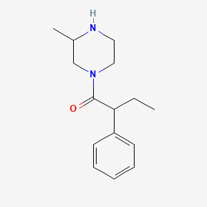 molecular formula C15H22N2O B6362780 1-(3-Methylpiperazin-1-yl)-2-phenylbutan-1-one CAS No. 1240574-29-1