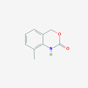 molecular formula C9H9NO2 B6362850 8-Methyl-1H-benzo[d][1,3]oxazin-2(4H)-one CAS No. 157405-32-8