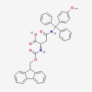 N-alpha-(9-Fluorenylmethyloxycarbonyl)-N-beta-(4-methoxytrityl)-L-asparagine (Fmoc-L-Asn(Mmt)-OH)