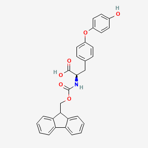 (R)-2-((9-Fluorenylmethyloxycarbonyl)-amino)-3-(4-(4-hydroxyphenoxy)phenyl)propanoic acid (Fmoc-D-Tyr(Ph(4-OH))-OH)