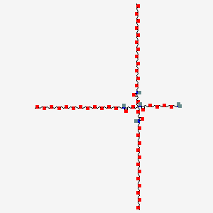 Amino-PEG(4)-[PEG(12)-OMe]3