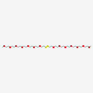 molecular formula C30H62O14S2 B6363009 Methoxy-hepta(ethyleneglycol)-disulfide CAS No. 1044281-79-9