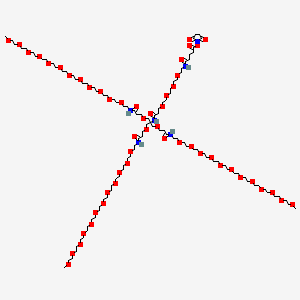 molecular formula C108H206N6O52 B6363023 NHS-PEG4-( m-PEG12)3-酯 CAS No. 1334178-03-8