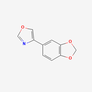 4-(2H-1,3-Benzodioxol-5-yl)-1,3-oxazole