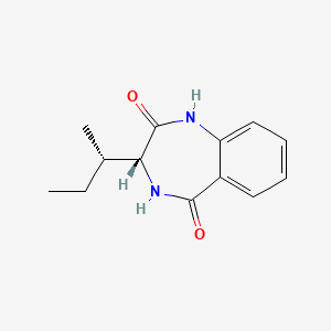 (3R)-3-[(2S)-Butan-2-yl]-2,3,4,5-tetrahydro-1H-1,4-benzodiazepine-2,5-dione