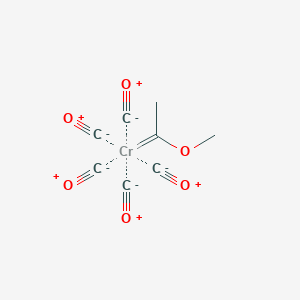 molecular formula C8H6CrO6 B6363438 [(Methoxy)(methyl)]carbene chromium pentacarbonyl CAS No. 20540-69-6