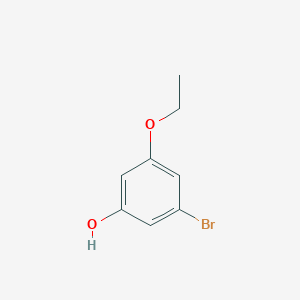 molecular formula C8H9BrO2 B6363501 3-溴-5-乙氧基苯酚，95% CAS No. 1026796-70-2