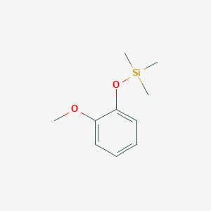 molecular formula C10H16O2Si B6363505 2-(Trimethylsilyloxy)anisole CAS No. 6689-37-8