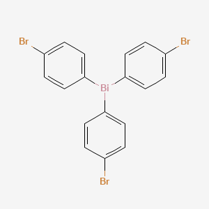 molecular formula C18H12BiBr3 B6363595 Tris(4-bromophenyl)bismuth CAS No. 5153-29-7