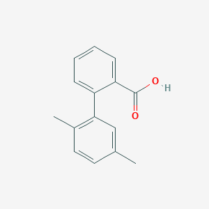 molecular formula C15H14O2 B6363624 2-(2,5-Dimethylphenyl)benzoic acid, 95% CAS No. 253351-62-1
