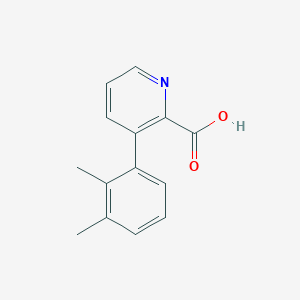 molecular formula C14H13NO2 B6363843 3-(2,3-Dimethylphenyl)picolinic acid, 95% CAS No. 1226266-49-4