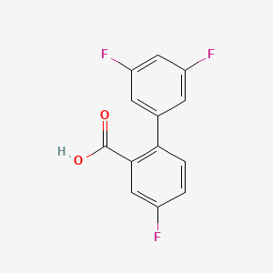 2-(3,5-Difluorophenyl)-5-fluorobenzoic acid, 95%