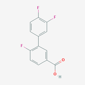 3-(3,4-Difluorophenyl)-4-fluorobenzoic acid, 95%