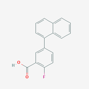 2-Fluoro-5-(naphthalen-1-yl)benzoic acid, 95%