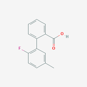 2-(2-Fluoro-5-methylphenyl)benzoic acid, 95%