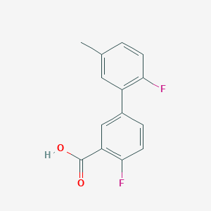 2-Fluoro-5-(2-fluoro-5-methylphenyl)benzoic acid, 95%
