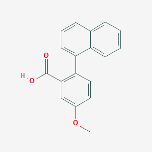 5-Methoxy-2-(naphthalen-1-yl)benzoic acid, 95%