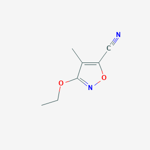 3-Ethoxy-4-methylisoxazole-5-carbonitrile