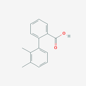 molecular formula C15H14O2 B6365222 2-(2,3-Dimethylphenyl)benzoic acid, 95% CAS No. 1261932-54-0