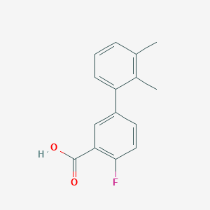 5-(2,3-Dimethylphenyl)-2-fluorobenzoic acid