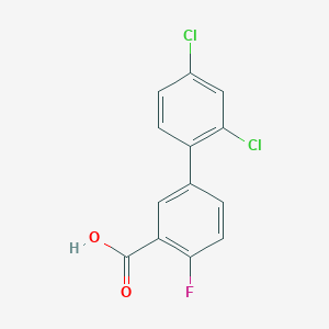 5-(2,4-Dichlorophenyl)-2-fluorobenzoic acid, 95%