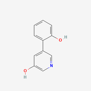 5-(2-Hydroxyphenyl)-3-hydroxypyridine, 95%