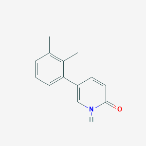 molecular formula C13H13NO B6365892 5-(2,3-Dimethylphenyl)-2-hydroxypyridine, 95% CAS No. 1111109-94-4