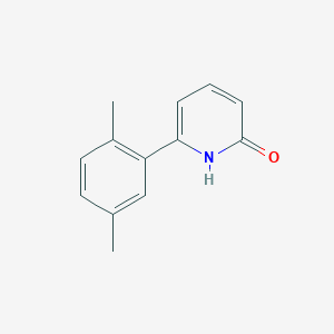 B6365917 6-(2,5-Dimethylphenyl)-2-hydroxypyridine, 95% CAS No. 1111105-24-8