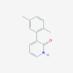 molecular formula C13H13NO B6365923 3-(2,5-Dimethylphenyl)-2-hydroxypyridine, 95% CAS No. 1261940-54-8