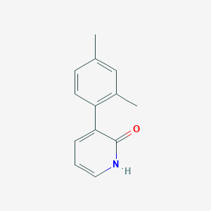 molecular formula C13H13NO B6365983 3-(2,4-Dimethylphenyl)-2-hydroxypyridine, 95% CAS No. 1261940-58-2