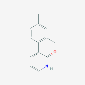 molecular formula C13H13NO B6365983 3-(2,4-Dimethylphenyl)pyridin-2(1H)-one CAS No. 1261940-58-2