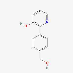 3-Hydroxy-2-(4-hydroxymethylphenyl)pyridine, 95%