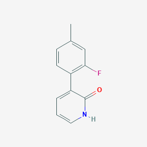 3-(2-Fluoro-4-methylphenyl)-2-hydroxypyridine, 95%