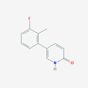 5-(3-Fluoro-2-methylphenyl)-2-hydroxypyridine, 95%