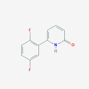 6-(2,5-Difluorophenyl)-2-hydroxypyridine, 95%