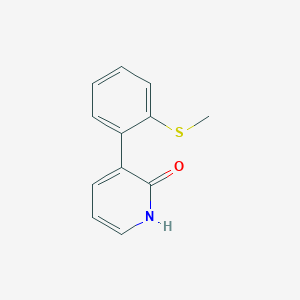 2-Hydroxy-3-(2-methylthiophenyl)pyridine