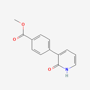 2-Hydroxy-3-(4-methoxycarbonylphenyl)pyridine, 95%