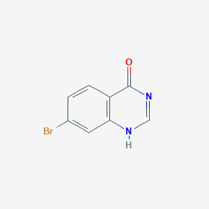 molecular formula C8H5BrN2O B063678 7-Bromoquinazolin-4(3H)-one CAS No. 194851-16-6