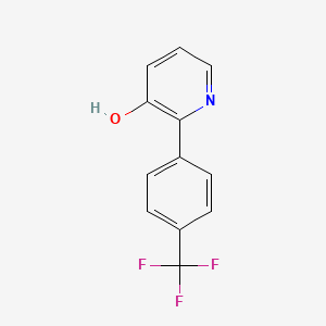 3-Hydroxy-2-(4-trifluoromethylphenyl)pyridine, 95%
