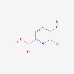 molecular formula C6H4BrNO3 B063681 6-Bromo-5-hydroxypicolinic acid CAS No. 178876-92-1