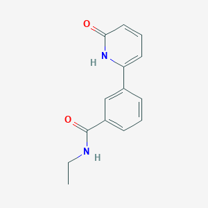 6-[3-(N-Ethylaminocarbonyl)phenyl]-2-hydroxypyridine, 95%