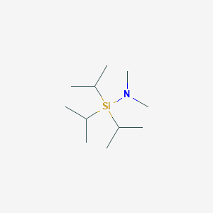 molecular formula C11H27NSi B063685 N,N-二甲基三异丙基甲硅烷胺 CAS No. 181231-66-3
