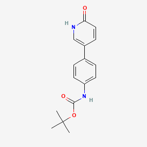 5-(4-BOC-Aminophenyl)-2-hydroxypyridine, 95%