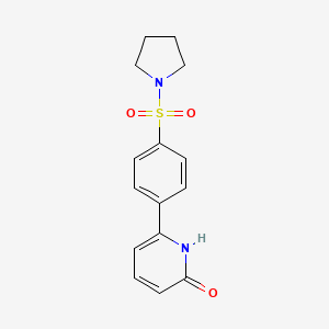 2-Hydroxy-6-[4-(pyrrolidinylsulfonyl)phenyl]pyridine, 95%