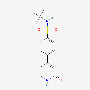 4-(4-t-Butylsulfamoylphenyl)-2-hydroxypyridine, 95%