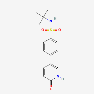 5-(4-t-Butylsulfamoylphenyl)-2-hydroxypyridine, 95%