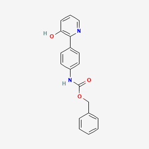 2-(4-Cbz-Aminopheny)-3-hydroxypyridine, 95%