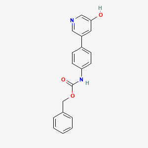 5-(4-Cbz-Aminopheny)-3-hydroxypyridine, 95%