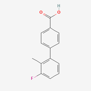 4-(3-Fluoro-2-methylphenyl)benzoic acid, 95%