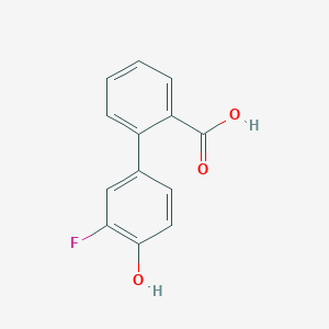 2-(3-Fluoro-4-hydroxyphenyl)benzoic acid, 95%